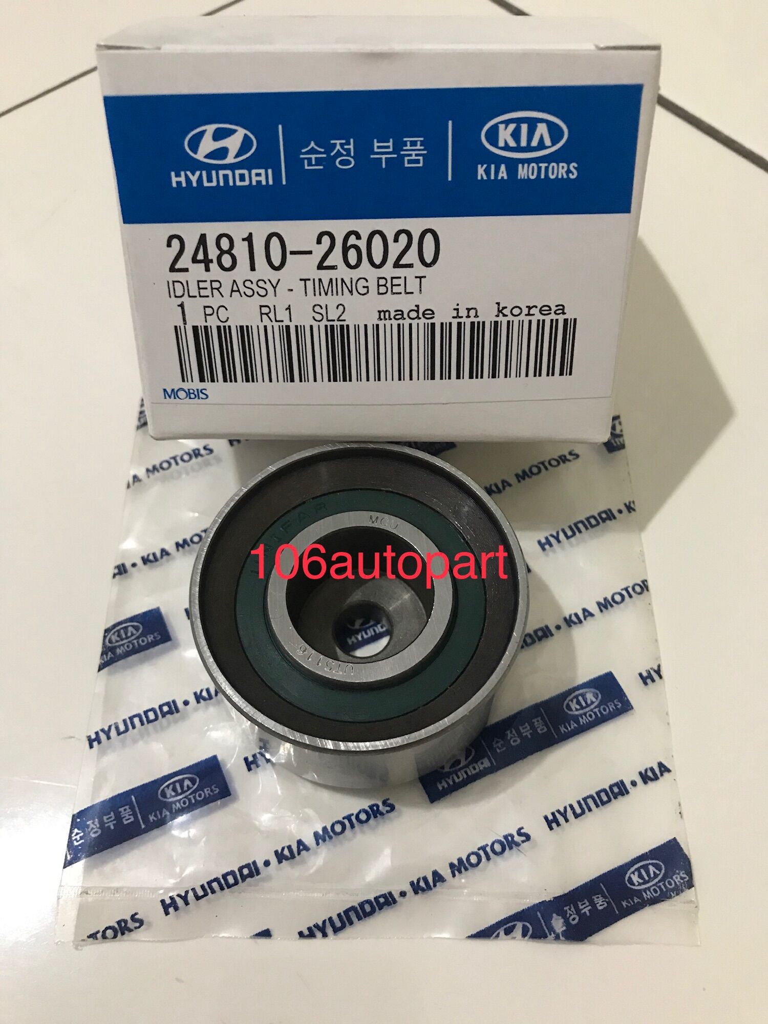 bearing tensioner timing belt hyundai verna matrix original Lazada