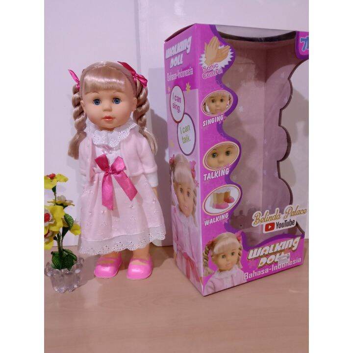 Belinda walking sale talking doll