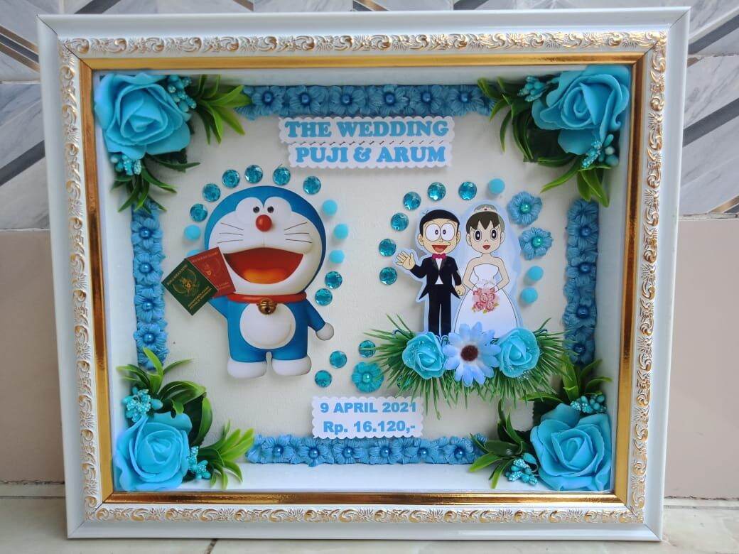 Download Mahar Doraemon Mahar Nikah Mahar Surabaya Mahar Frame 3d 30x25 10r Lazada Indonesia