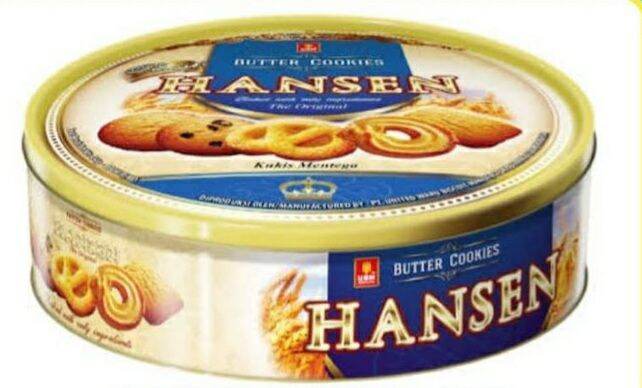 UBM Biscuits Hansen Butter Cookies Kukis Mentega Danish 405gr ED 2026