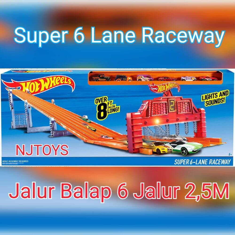 super long hot wheels track