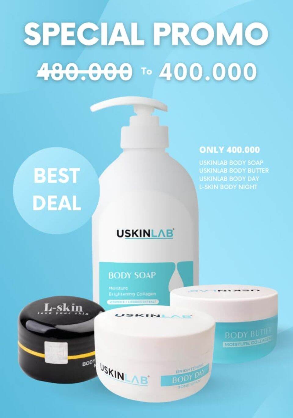 lskin Lskin l skin L Skin Uskinlab Body Whitening Lazada