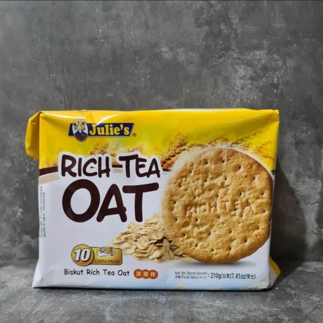 Biskuit Julie's Rich Tea Oat / Biscuit Rich Tea Oat Julie's / Biskuit
