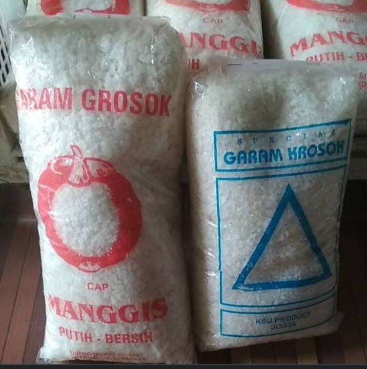 Garam Krosok 1kg Garam Kasar Beli 5 Free 1 Pcs Garam Bata Lazada Indonesia 3878