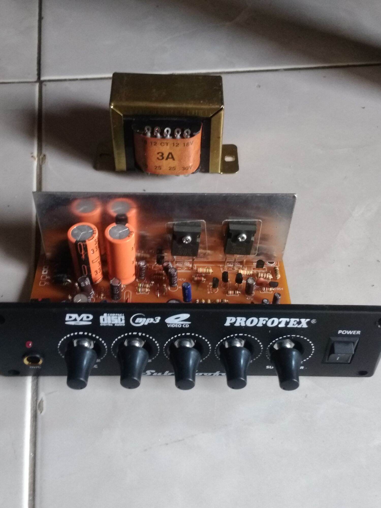 Kit Power Ampli Speaker Aktif Mono Plus Trafo Amper Ct Lazada Indonesia