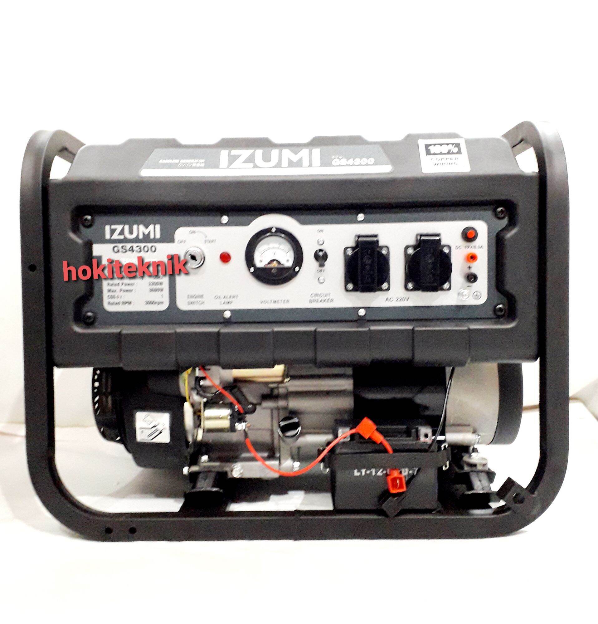Izumi GS 4300 Generator Genset Jenset Listrik 3600 Watt | Lazada Indonesia