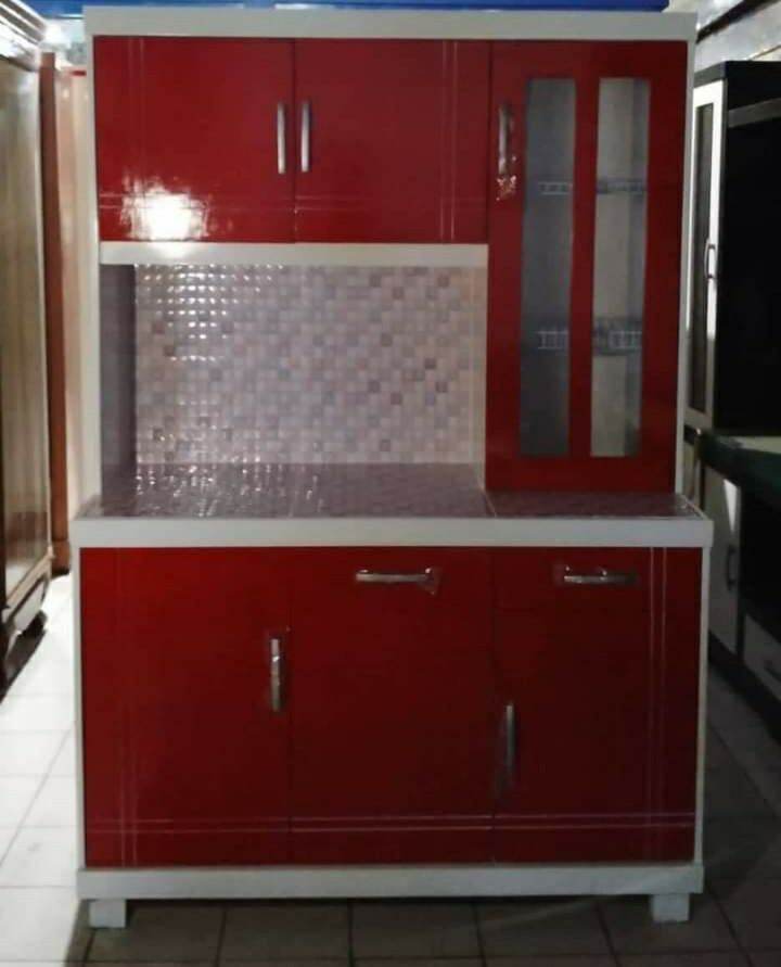 Rak Piring Kayu 3pintu Lemari Piring Lazada Indonesia