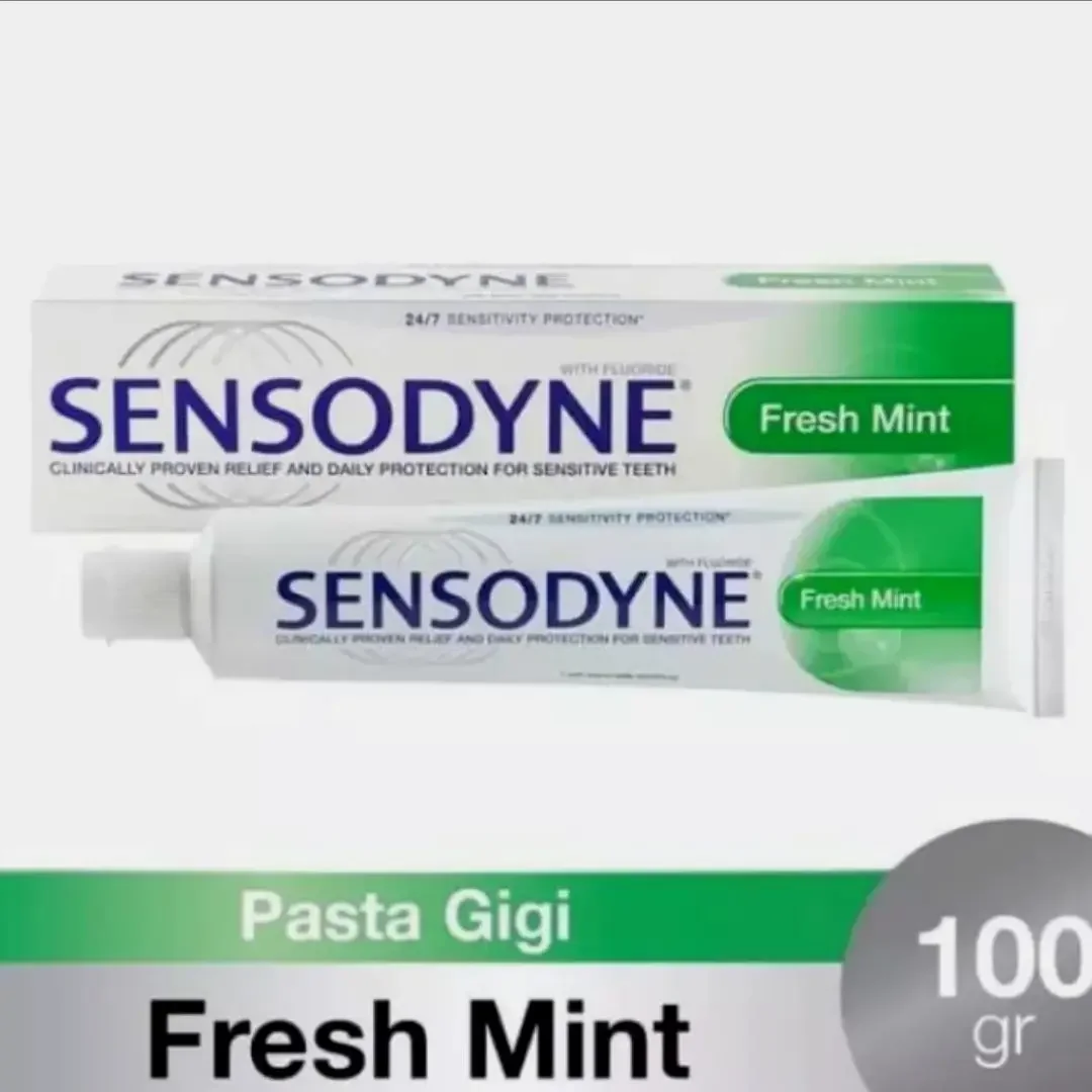 SENSODYNE Fresh Mint membuat nafas lebih segar 100g