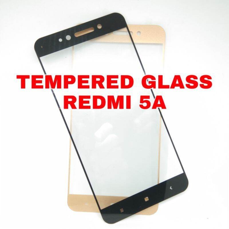 TEMPERED GLASS FULL XIAOMI REDMI 5A Pelindung Layar Redmi 5a