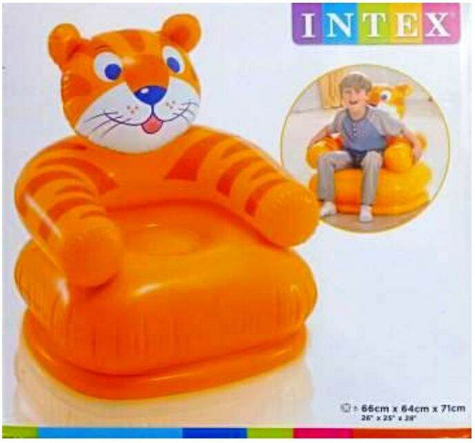 Kursi Anak 65cm 68556 TIGER Chair Intex Kursi Tiup Lazada Indonesia