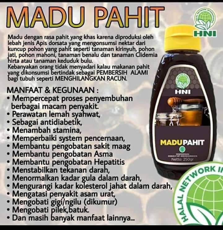 Manfaat Madu Pahit Hni Hpai Khasiat Madu Pahit Hni Hpai Madu Pahit Hni Manfaat Madu Pahit Hni Madu Hitam Pahit Hni Khasiat Madu Pahit Hni Lazada Indonesia