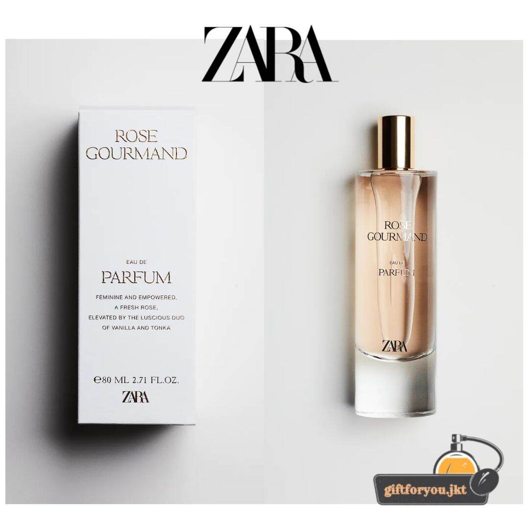 Zara Rose Gourmand 80 ml Parfum EDP Wanita Original Woman Perfume
