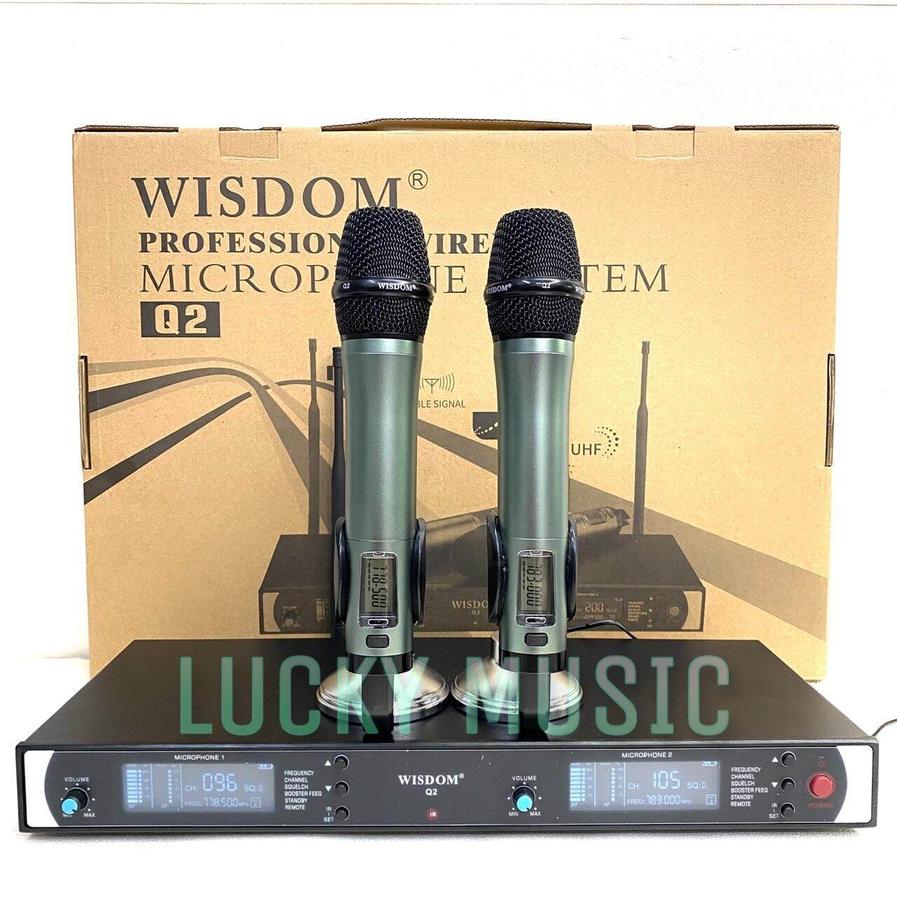 Mic wireless Wisdom Q2 Original Lazada Indonesia