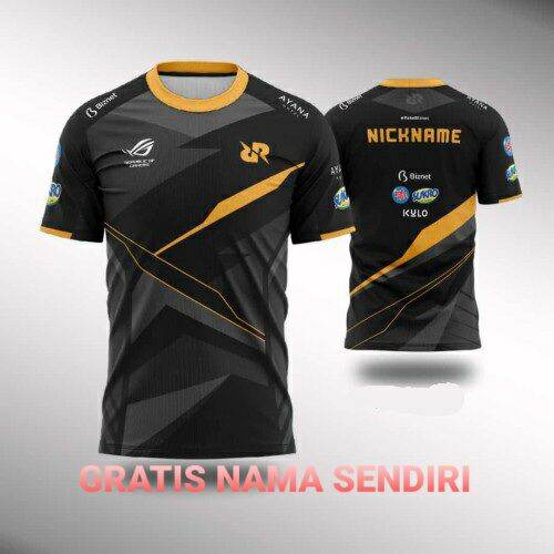 Jual Jersey Rrq Custom Nama Terbaik Lazada