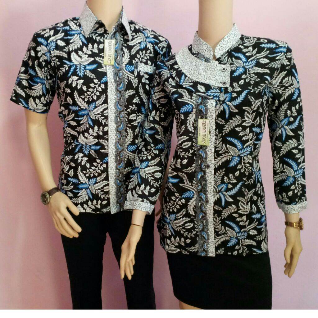 couple batik pramugari seragaman kerja kantor terbaru ori pakaian sarimbit  Arta batik 210420 | Lazada Indonesia