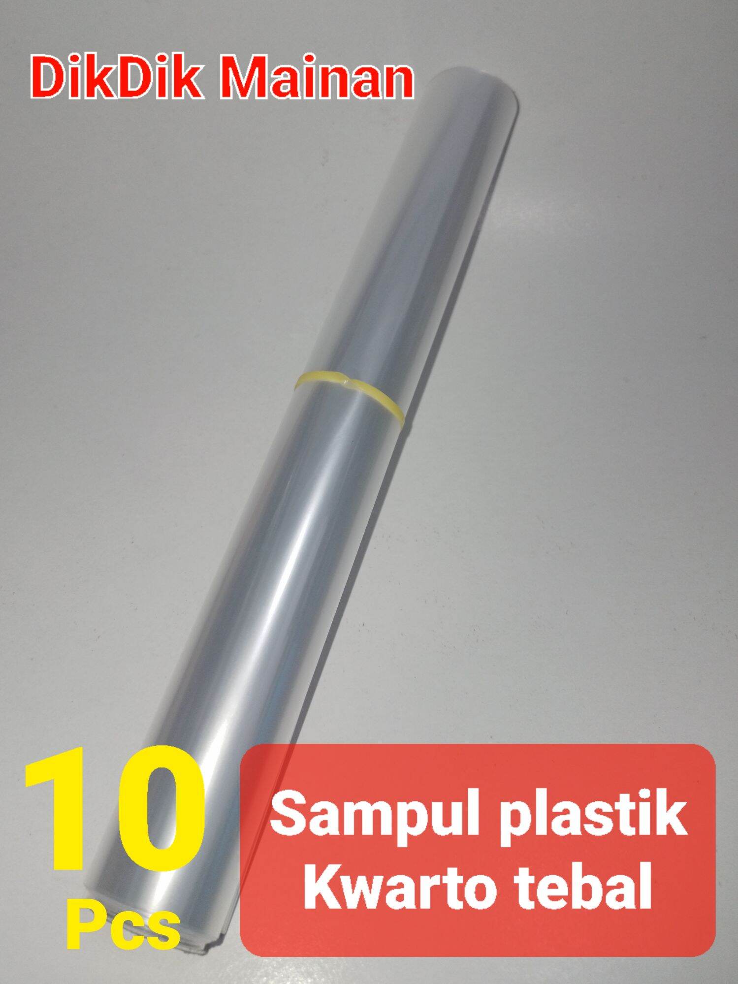 1 Gulung Sampul Plastik Kwarto Tebal isi 10 pcs | Lazada Indonesia