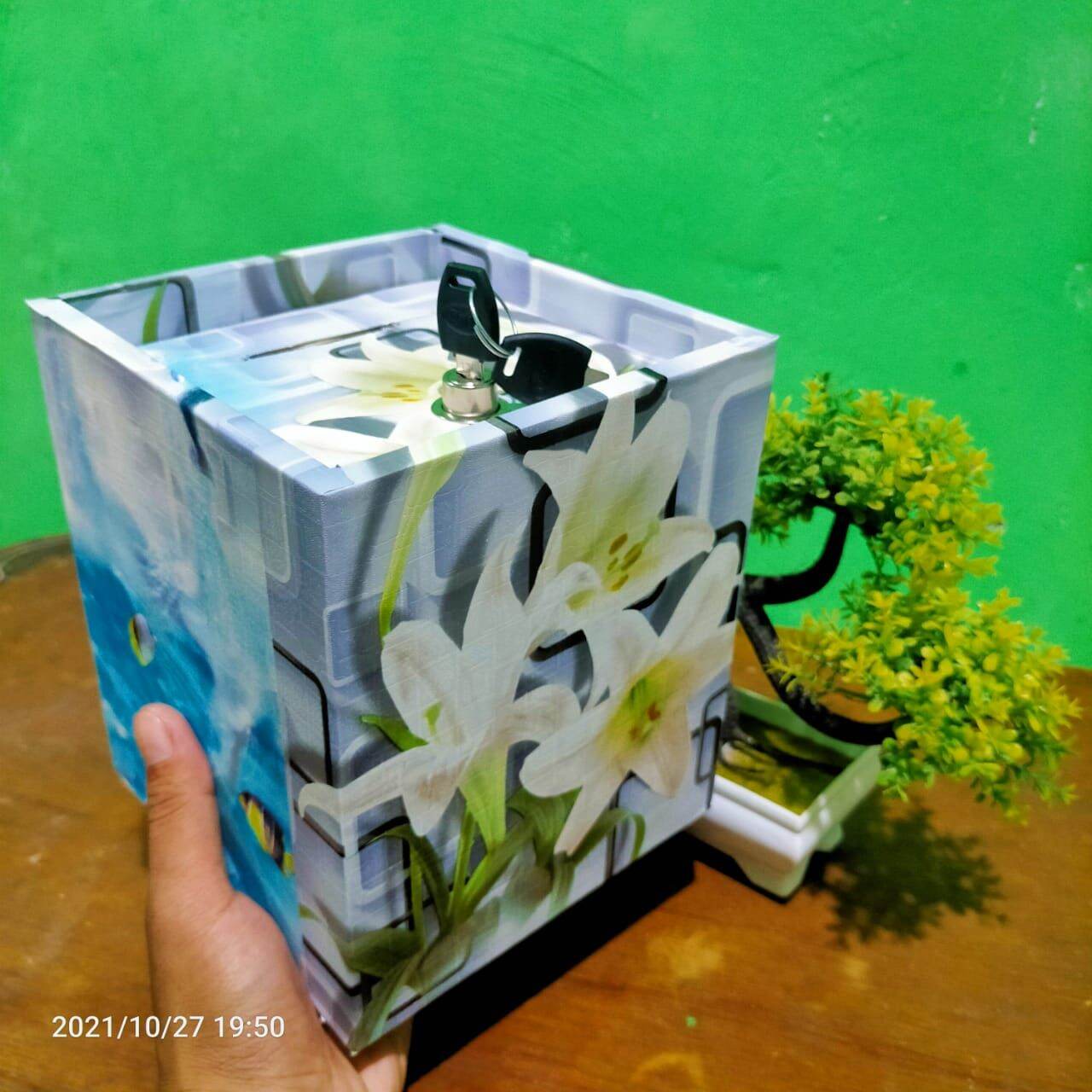 CELENGAN UNIK MOTIF BUNGA 3 DIMENSI | Lazada Indonesia