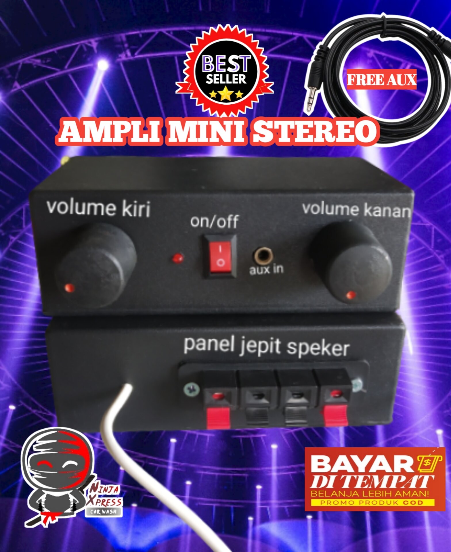 AMPLI MINI 2 CHANEL STEREO , AMPLI MINI 5 VOLT , AMPLI MINI MURAH ...