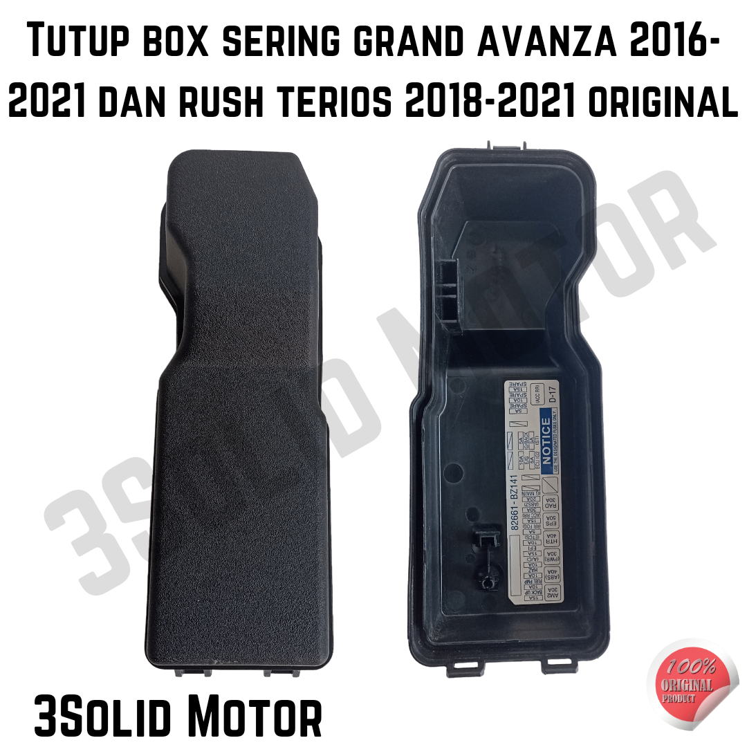 TUTUP BOX SEKRING GRAND AVANZA 2016-2018 Harga  30,000 Ringgit*Penghantaran Percuma