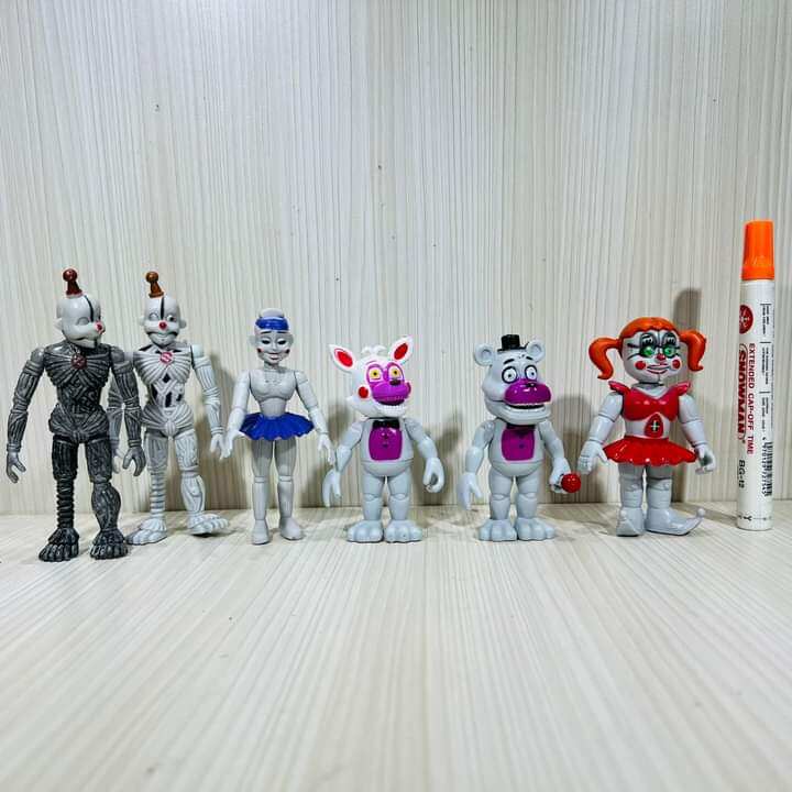Peluches FNAF Five Nights At Freddy's - Set Ballora, Ennard, Circus Baby - Jouets Pour Enfants - Cadeau Noël, Anniversaire - 2