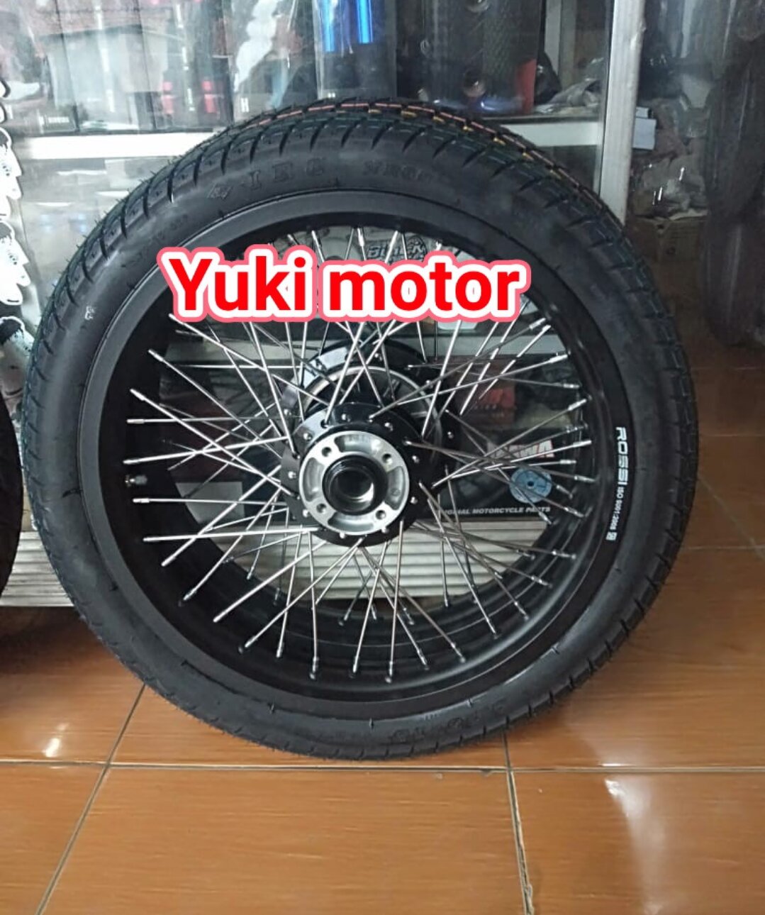 velg RX king Ring 18x1.85/2.15 tromol ORI plus ban Harga 1,720,000 rupiah*Gratis Ongkir