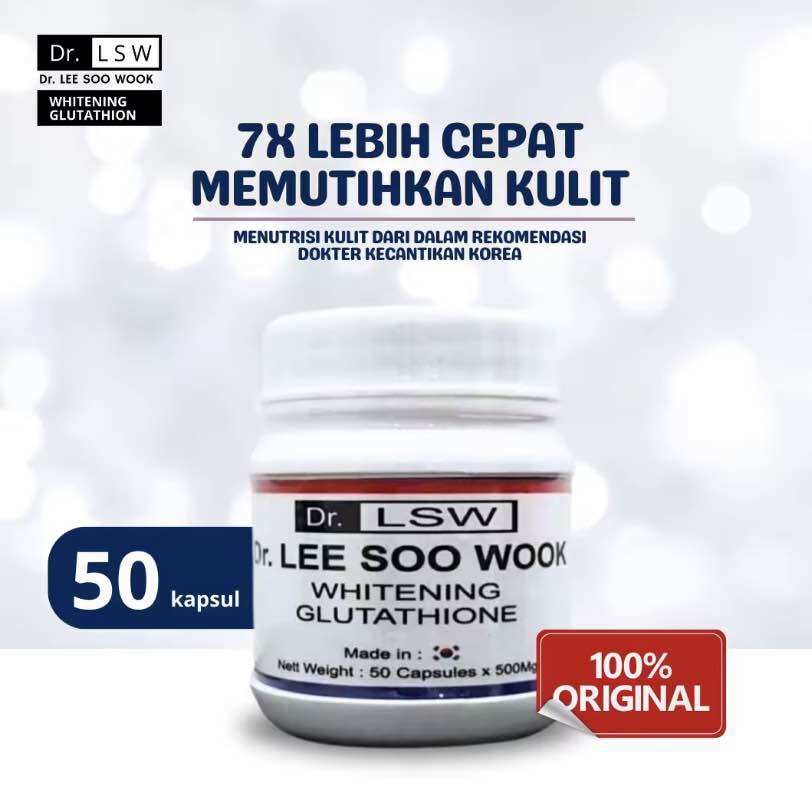 dr lee soo wook whitening glutathione Dr. Lee Soo Woo Whitening Glutathion - Jual Dr. Lee Soo Woo Whitening  Glutathion Terbaru Indonesia | Dr Lsw Whitening Glutathione Kapsul |  Pemutih Kulit Alami Dr Lee Soo Wook