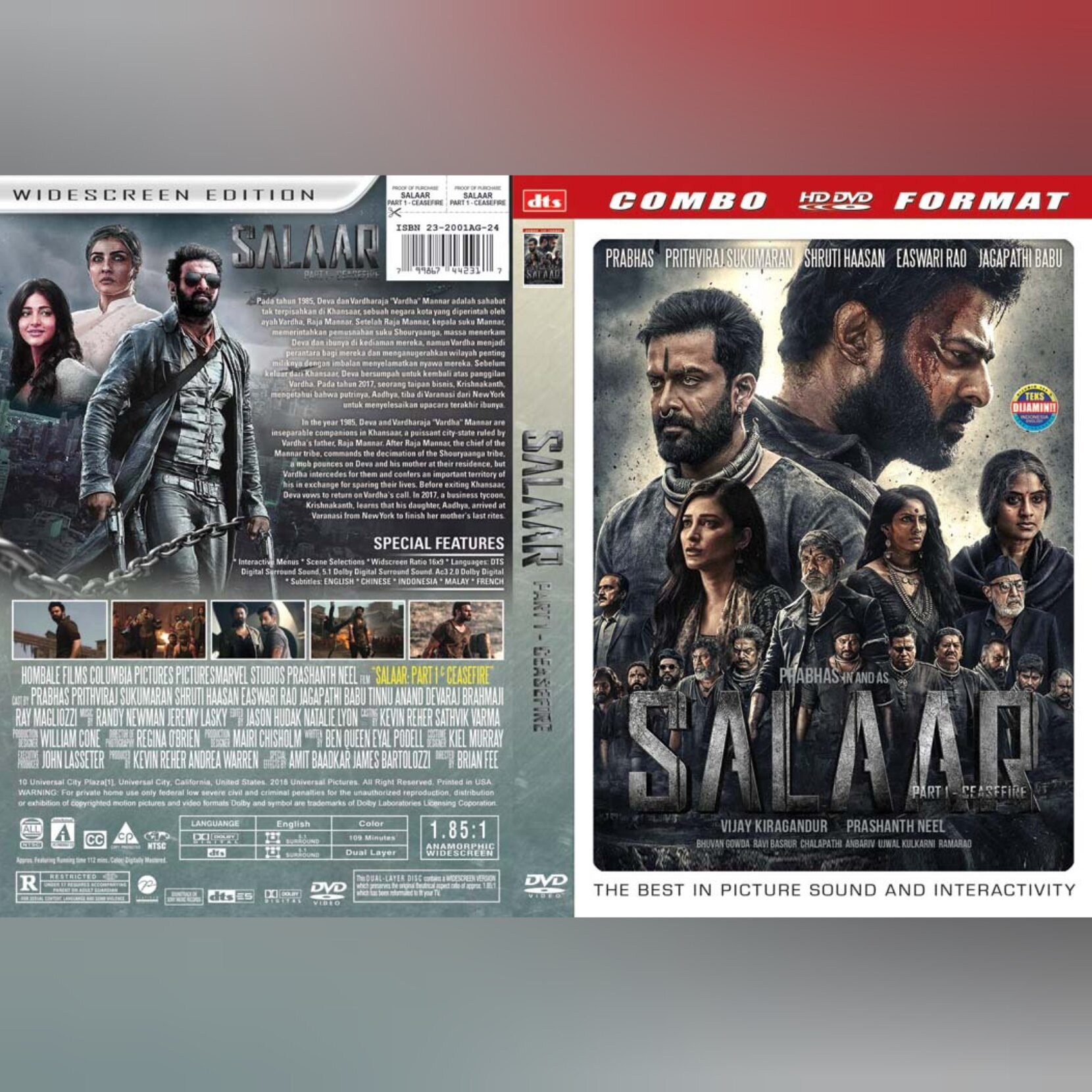 Dvd Film Salaar (2024) Lazada Indonesia