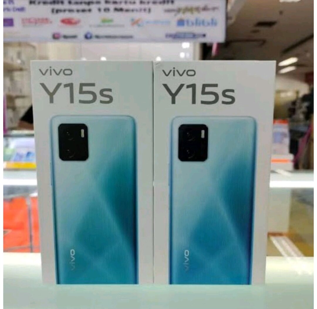 new Vivo Y15S 3/32 segel garansi resmi Harga 1,775,000 rupiah*Gratis Ongkir