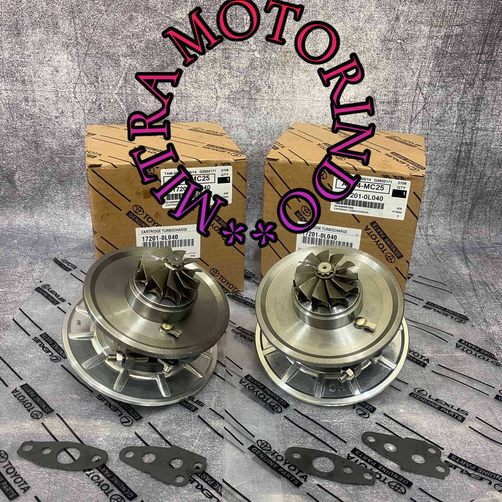 Cartridge Turbo Charger/Turbo Kit/Catrid Turbo Toyota Hilux 3.0cc 1KD 17201-0L040 1Pcs Harga 1,450,000 rupiah*Gratis Ongkir