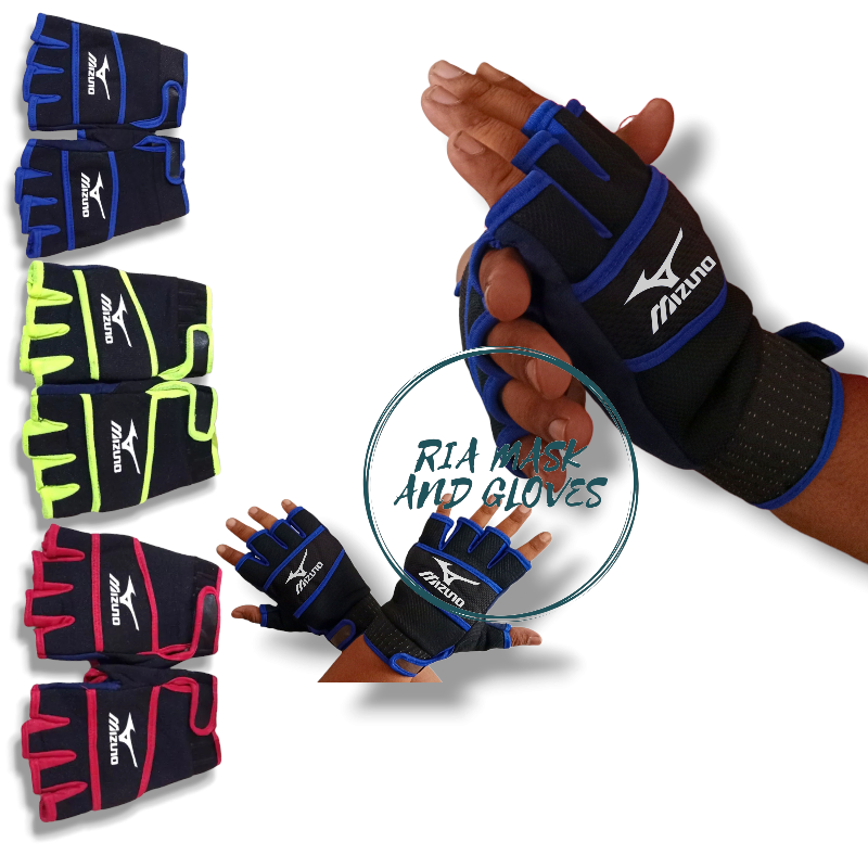 SARUNG TANGAN MOTOR SETENGAH JARI SAKU MIZUNO/SARUNG TANGAN JARI TERBUKA/SARUNG TANGAN BUNTUNG MURAH BAGUS PRIA WANITA/SARUNG TANGAN SEPEDA Giá 8,500 Đồng*Miễn phí vận chuyển