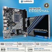 Motherboard Vurrion H81 Essential H81M-D3H Socket LGA 1150