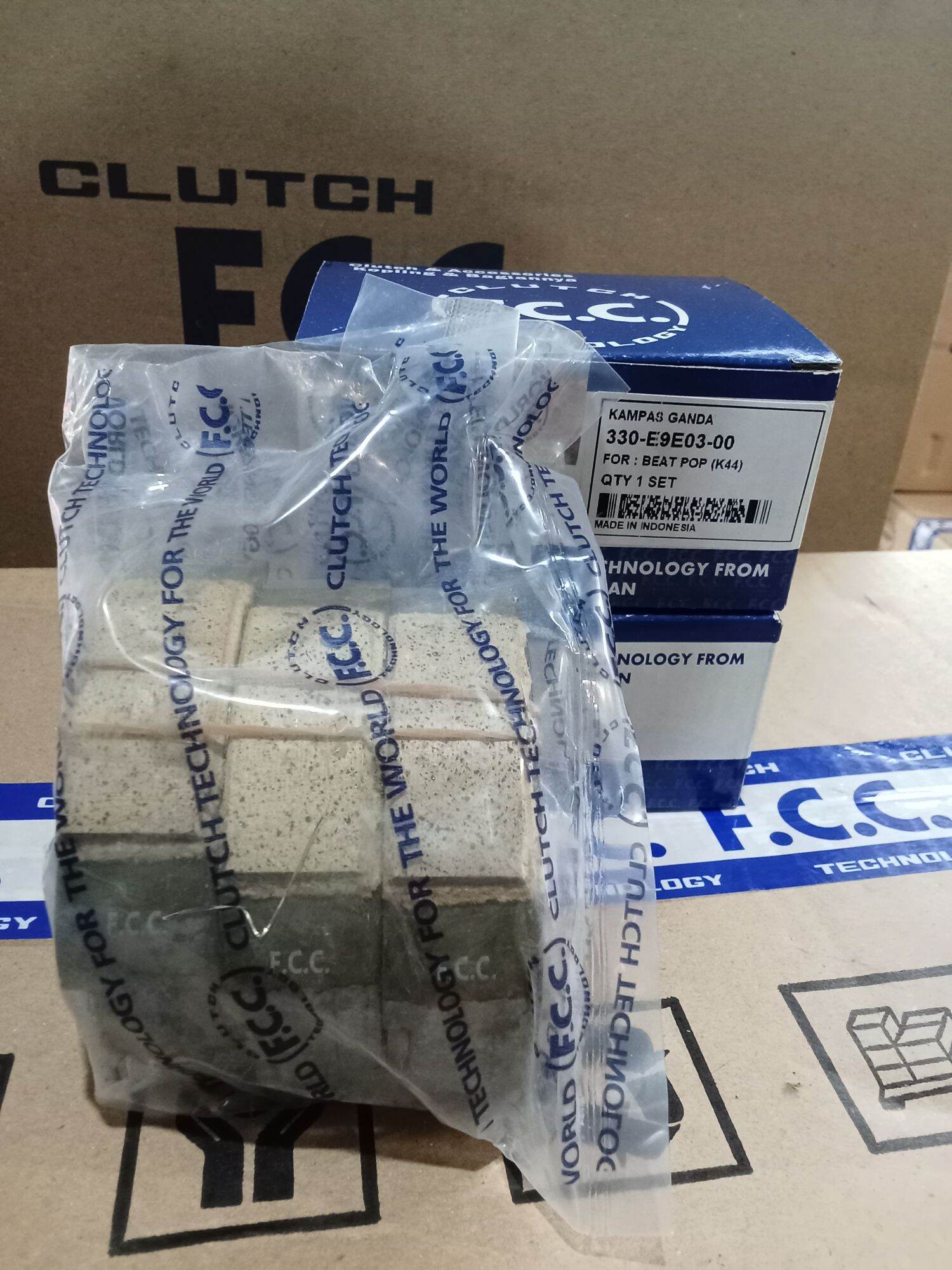 Fcc Box Double Clutch Pad Beat Pop K44/ Scoopy Fi /Beat Esp /Beat Fi Smooth Starter /Beat Fi / Beat New / Beat Deluxe 2023-2025 Harga 113,421 rupiah*Gratis Ongkir