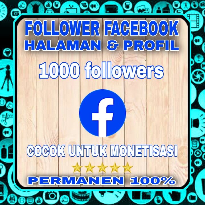 follower facebook halaman & profil cocok untuk syarat monetisasi Harga 7,000 rupiah*Gratis Ongkir