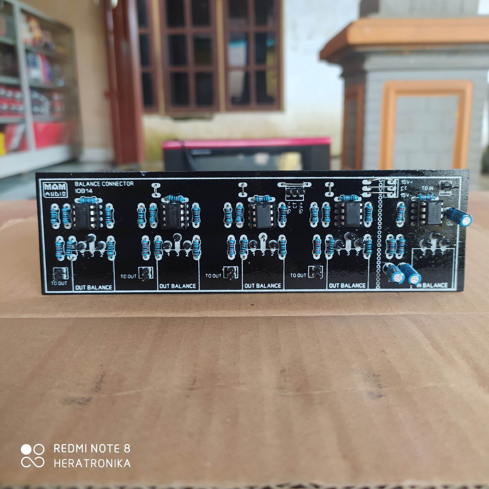 Kit Input Output Balance High Grade Komponen Dipasangkan Crossover 2/3 ...