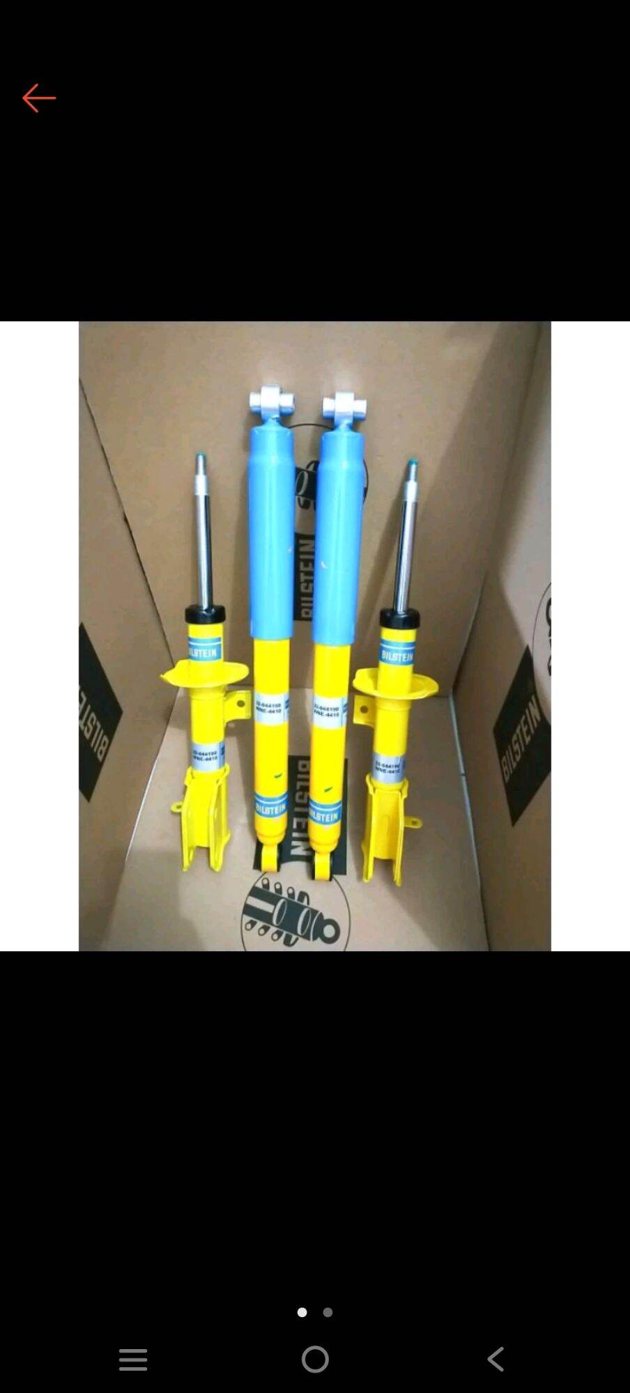 Shockbreaker Suzuki Karimun kotak depan belakang merek Bilstein B6 Harga 2,100,000 rupiah*Gratis Ongkir