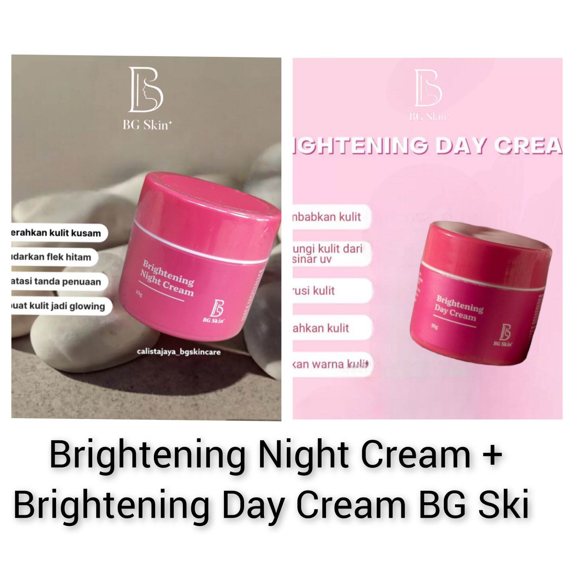 BRIGHTENING NIGHT CREAM (GANTINYA PREMIUM NIGHT CREAM ) + DAY CREAM