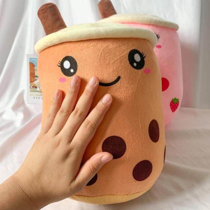 boba milk tea plushie