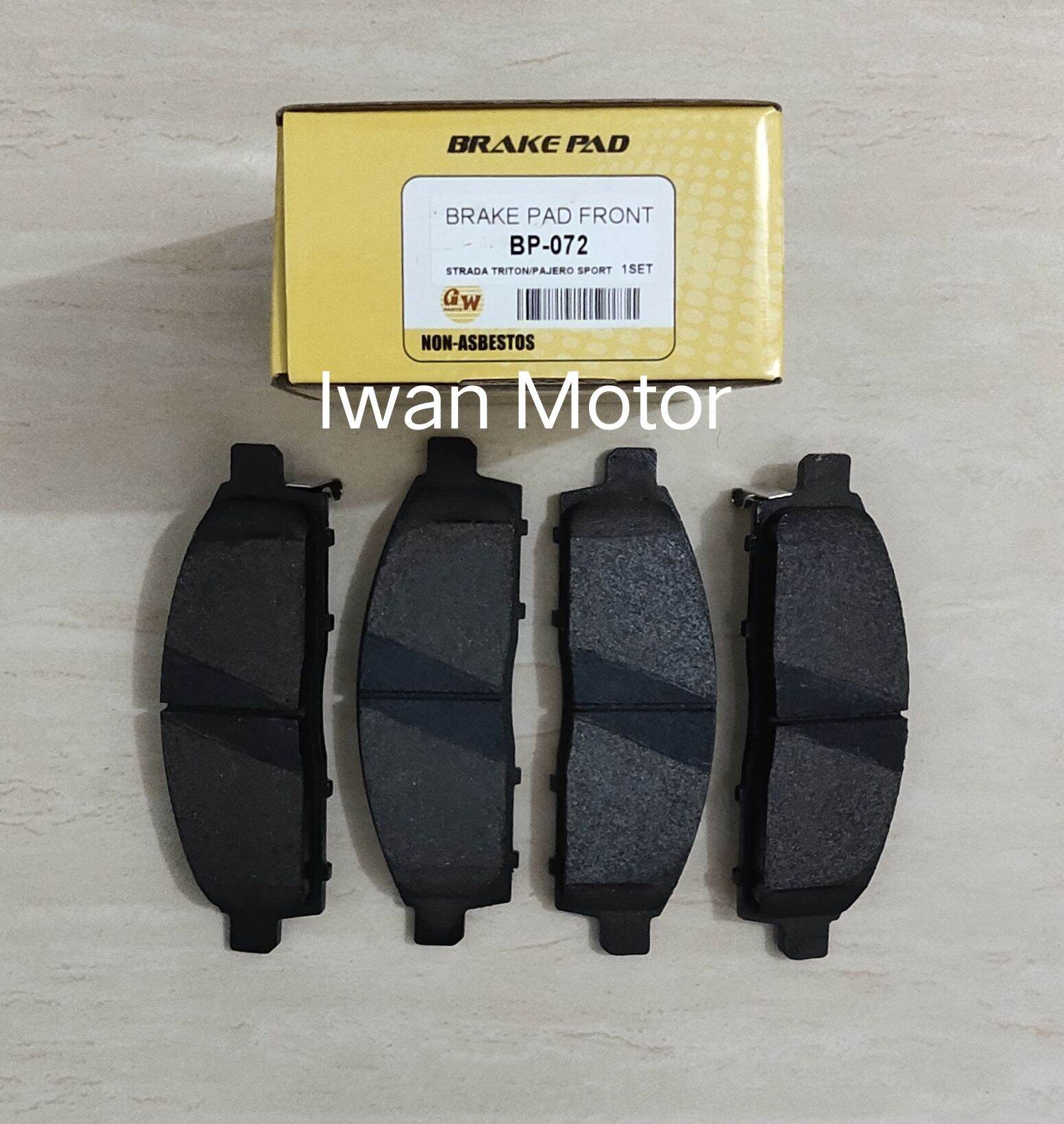 1set Kampas Rem Depan Mitsubishi Strada Triton - Pajero Sport | Lazada