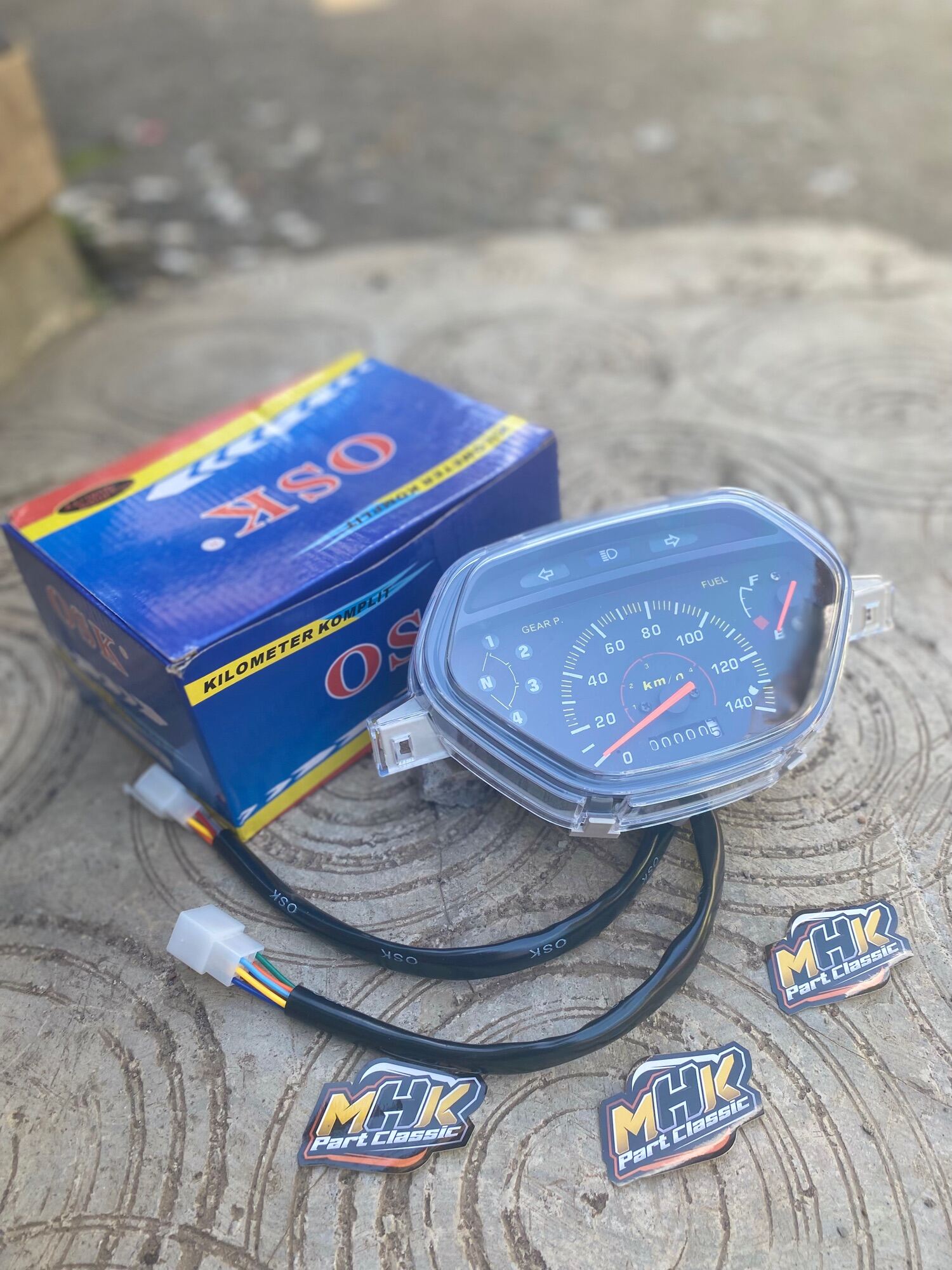 Speedometer speedo spedo kilometer honda supra x lama old spidometer