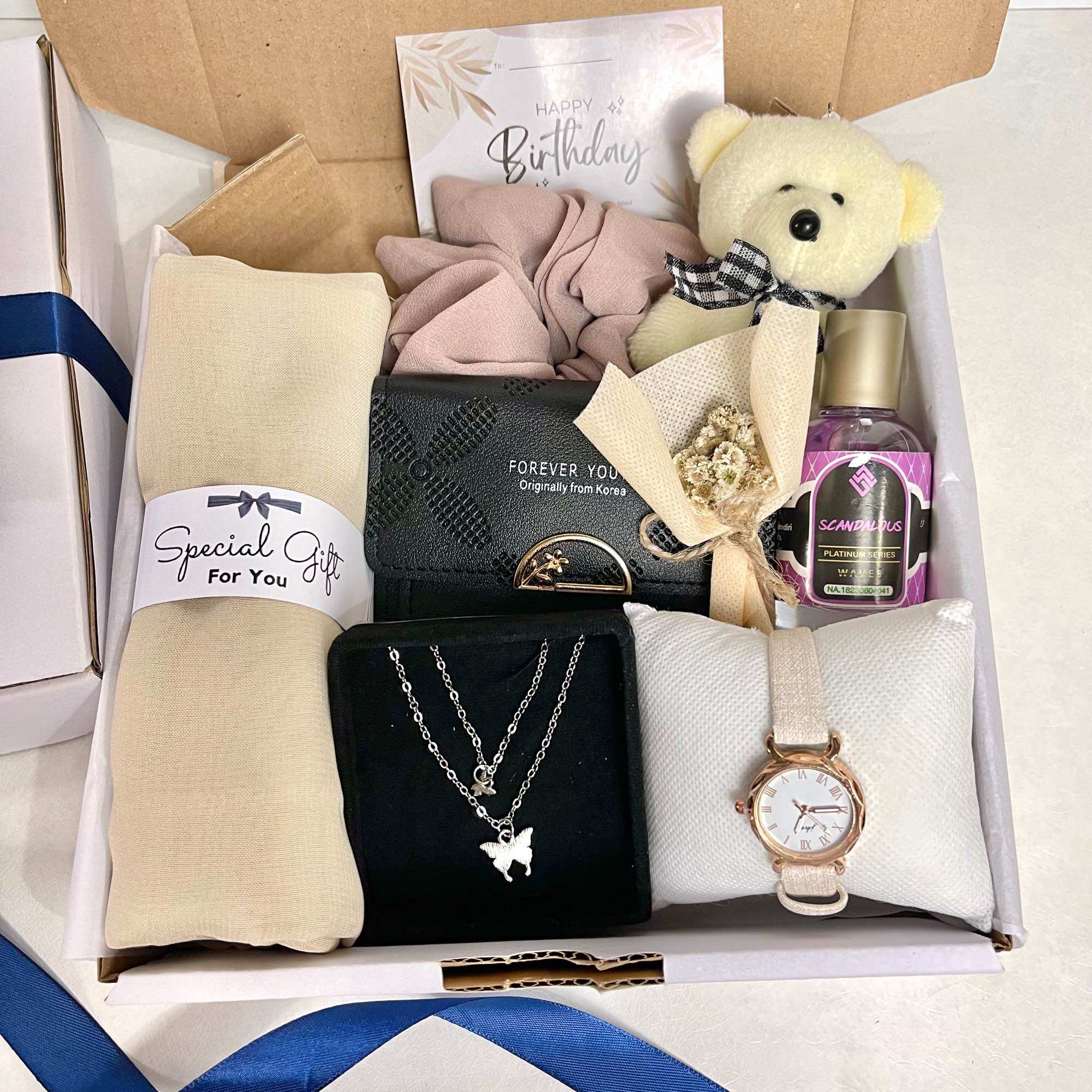 Hampers Hijab Bella Square / Hampers Buat Cewek