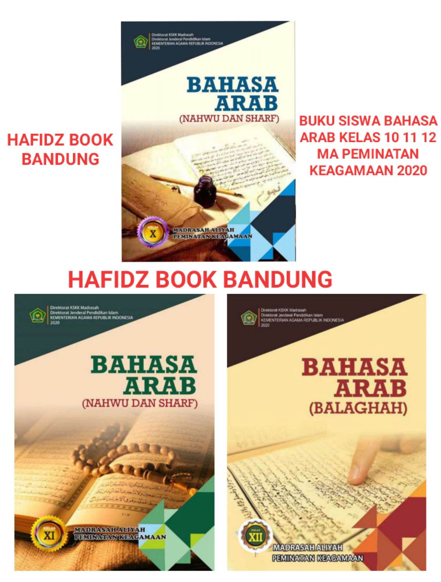 BUKU SISWA BAHASA ARAB KELAS 10 11 12 MA PEMINATAN AGAMA TAHUN 2020 ...