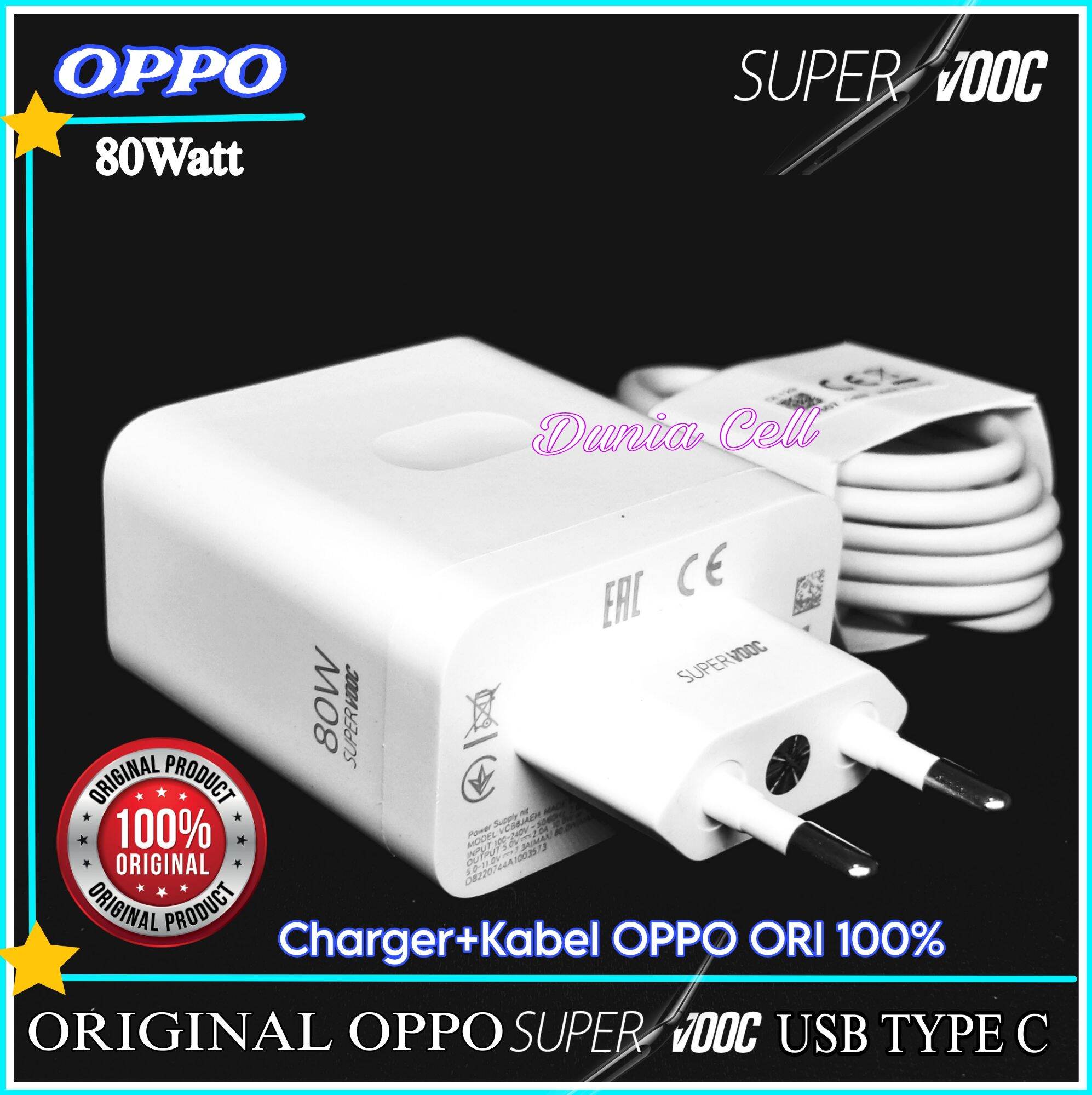 charger ori oppo vooc