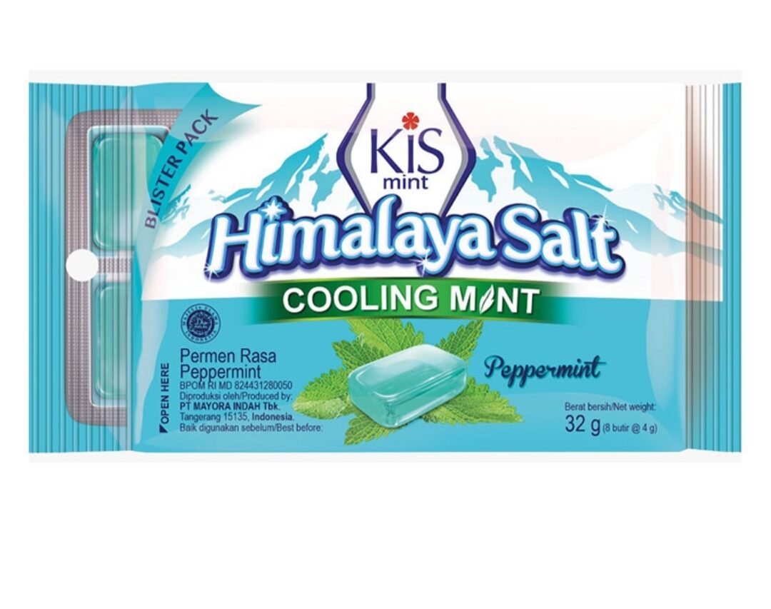 Kis Himalaya Salt Cherry Mint Candy, 32gr