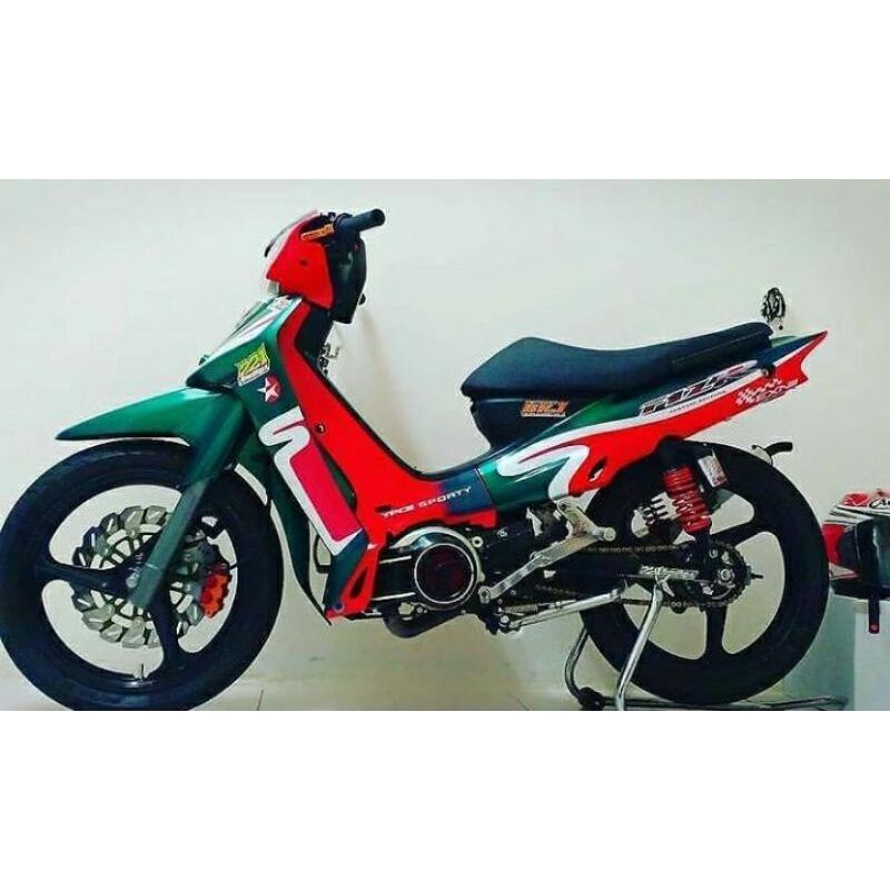 Striping Ori Yamaha Fizr Caltex Sticker F Zr Lis Body Standar Fiz R F Z