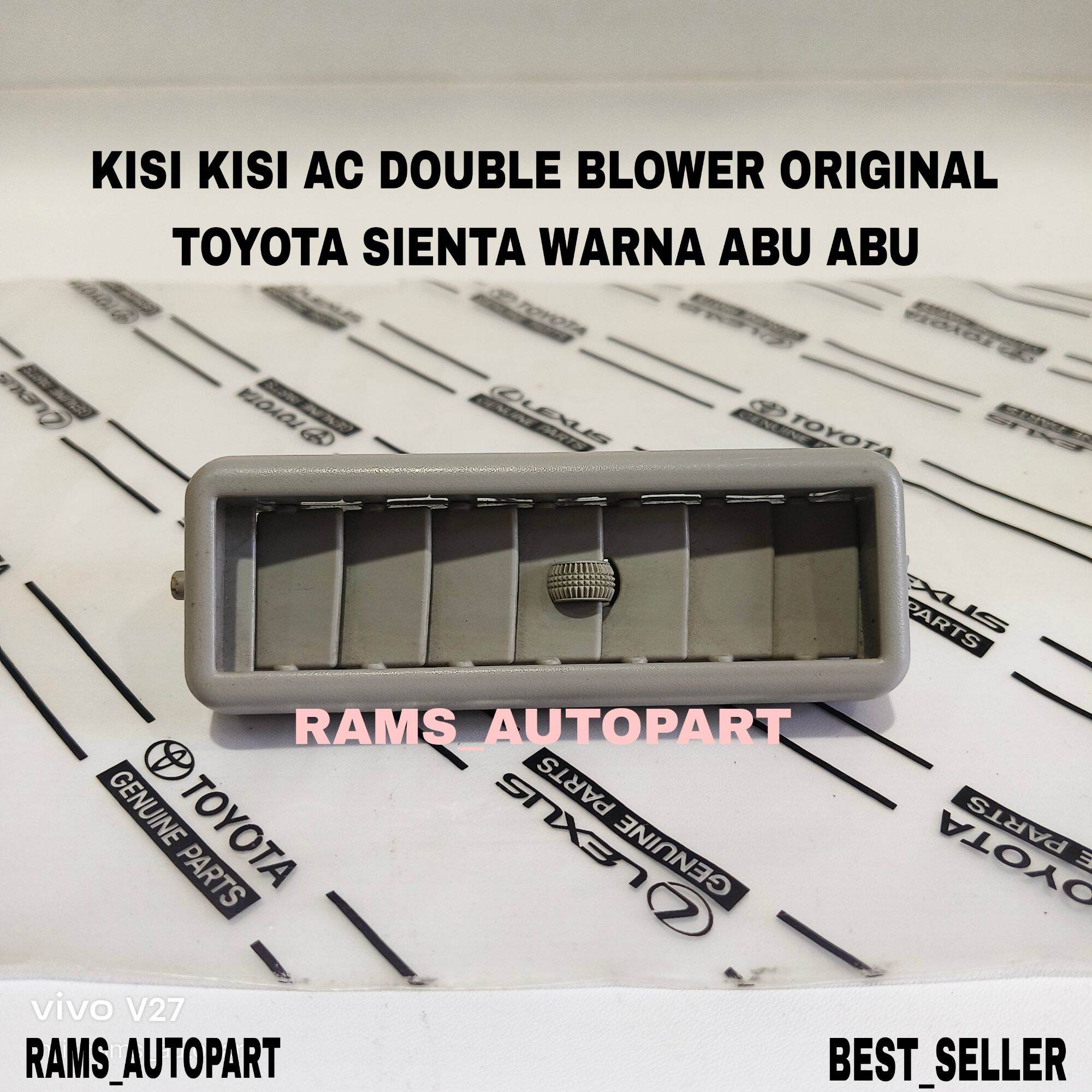 Kisi Kisi Kici Ac Double Blower Toyota Sienta Original Warna Abu Abu Harga 50,000 rupiah*Gratis Ongkir