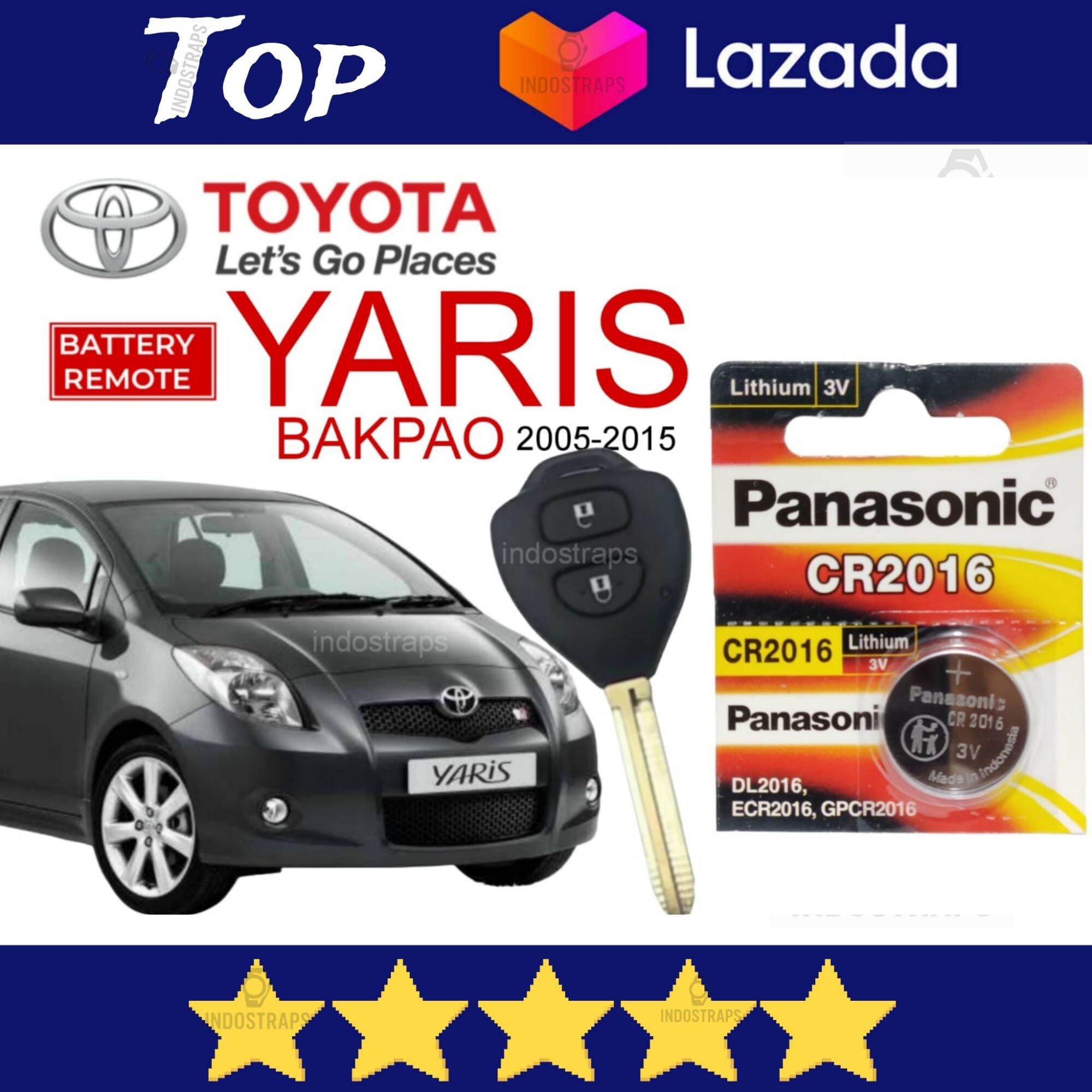 Baterai remote yaris lama yaris bakpao original jepang baterai keyless toyota yaris old Harga 14,500 rupiah*Gratis Ongkir