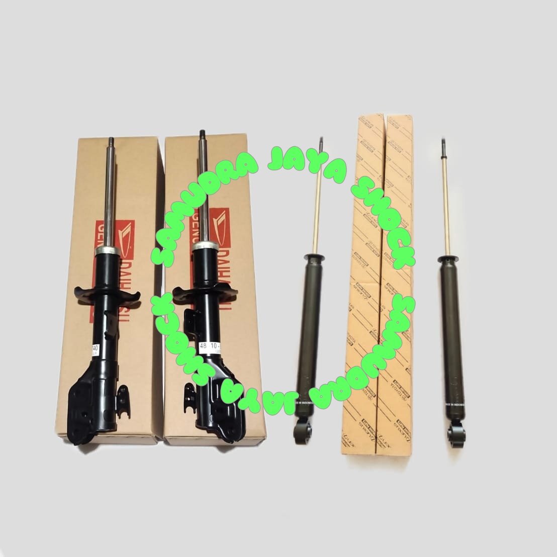 shockbreaker agya / ayla depan belakang Harga 1,100,000 rupiah*Gratis Ongkir