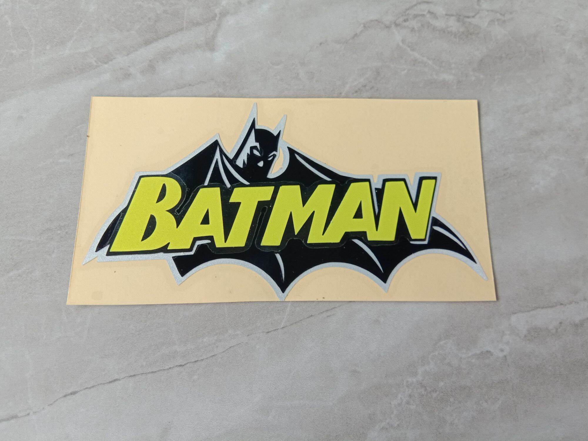 Sticker batman stiker batman cutting stiker motor viral batman | Lazada ...