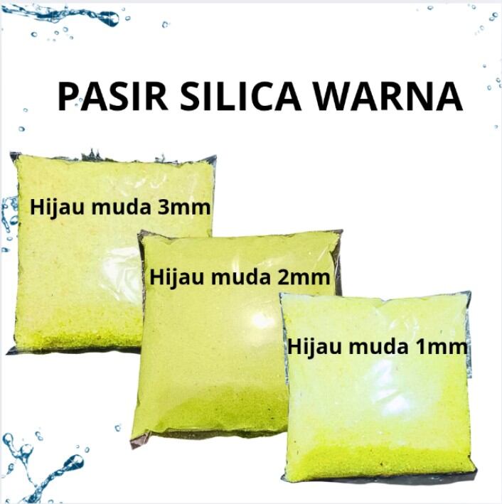 PASIR SILICA WARNA 1KG PASIR AQUARIUM AQUASCAPE