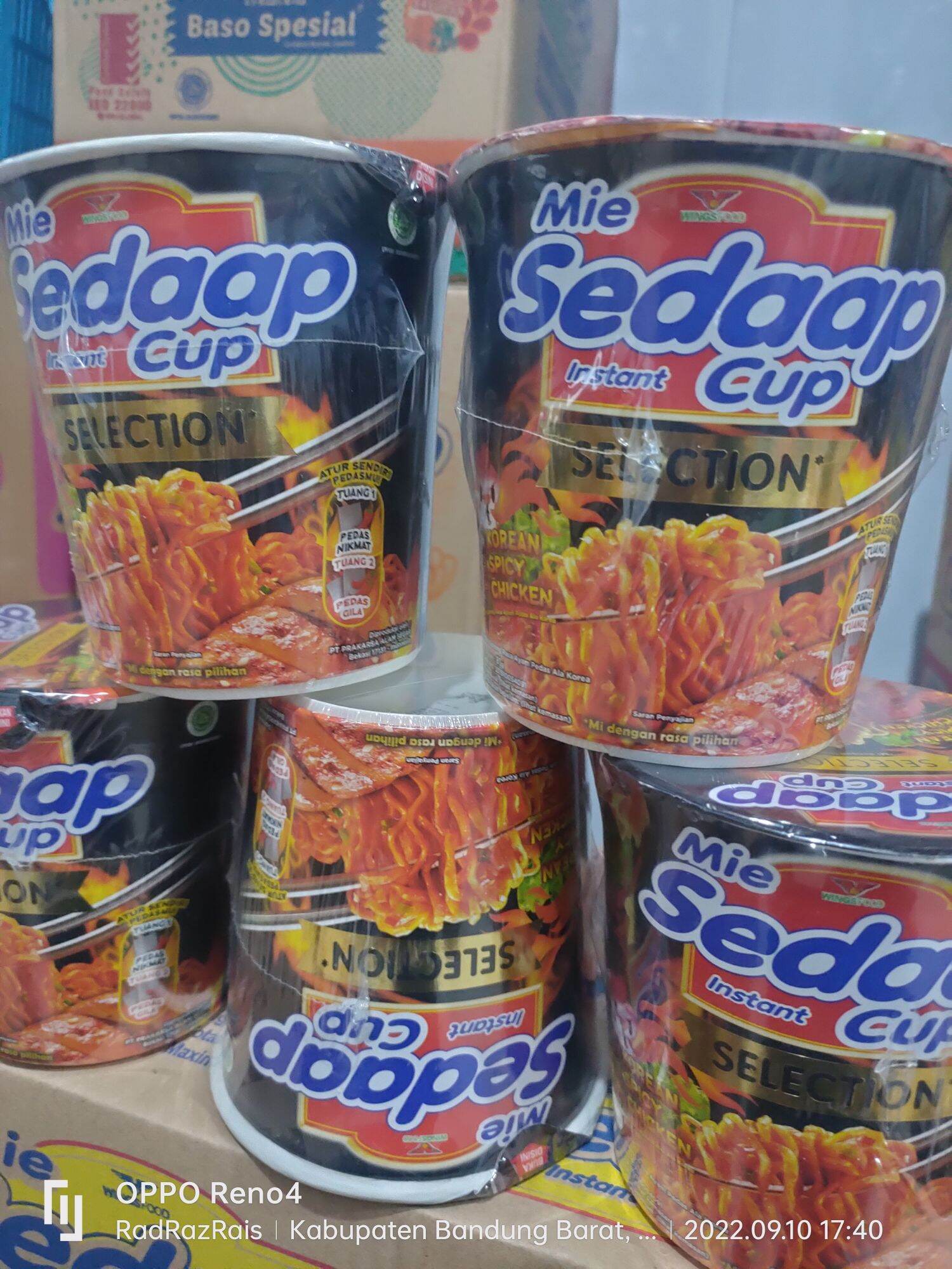 [ 1 dus ] mie sedaap cup goreng korean spicy chiken | Lazada Indonesia